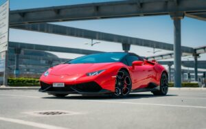 Lamborghini Huracan Spyder Red