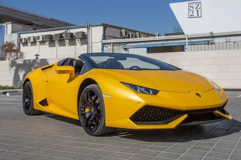 Lamborghini Huracan Spyder Gelb