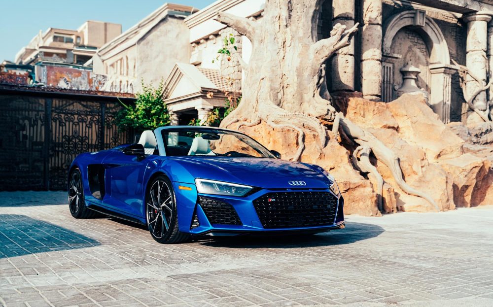 Audi R8 Blue 16