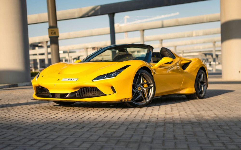 פרארי Ferrari F8 Tributo Spyder Yellow 2022